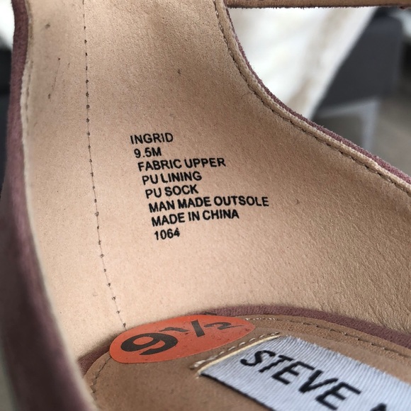 NWT Pink Steve Madden Heeled Sandals - Picture 8 of 8